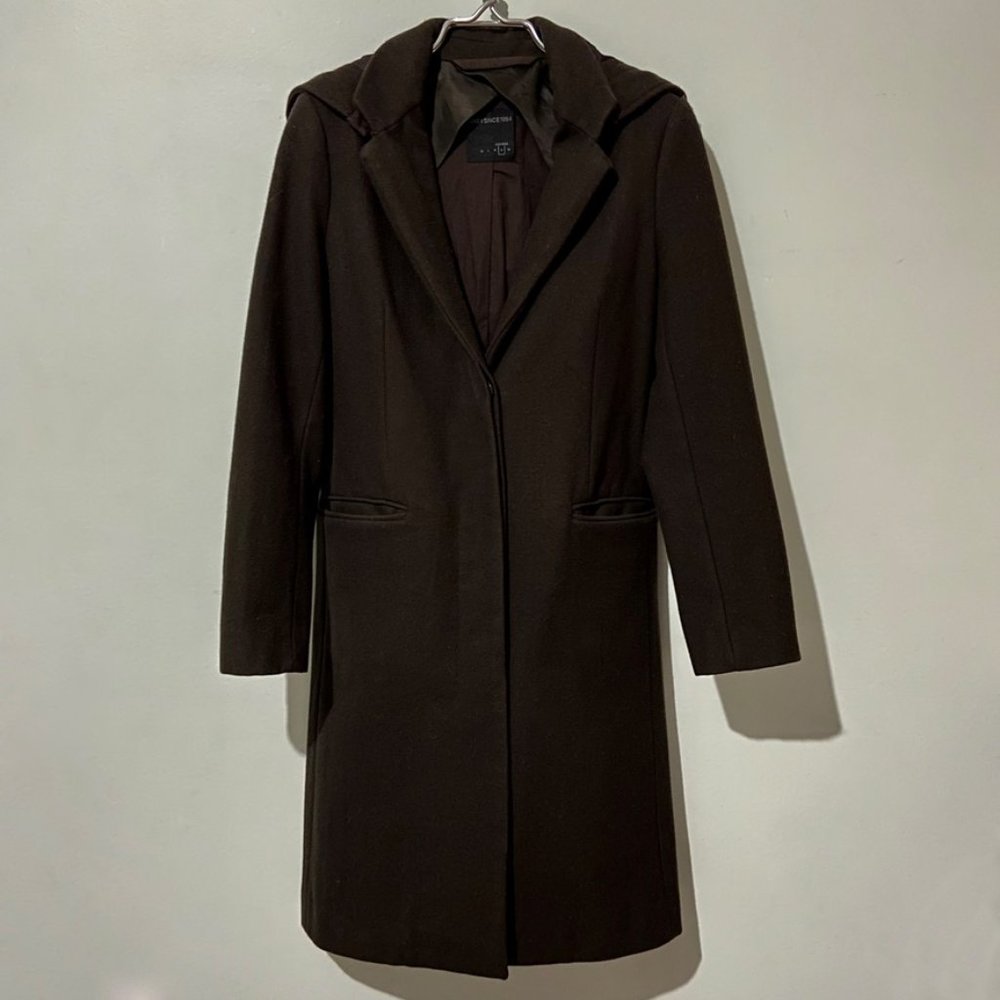 Vintage Wool Brown Coat